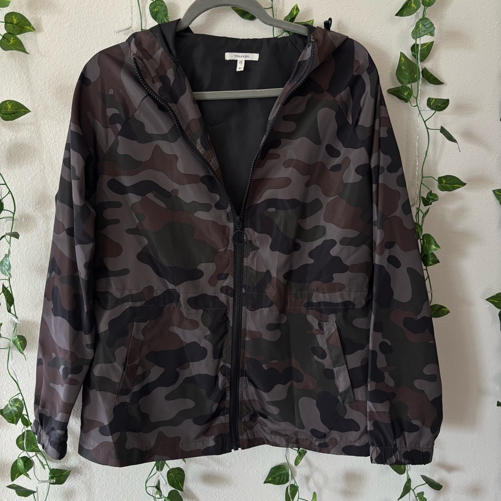 Maurices | Camo Wind Breaker Jacket
